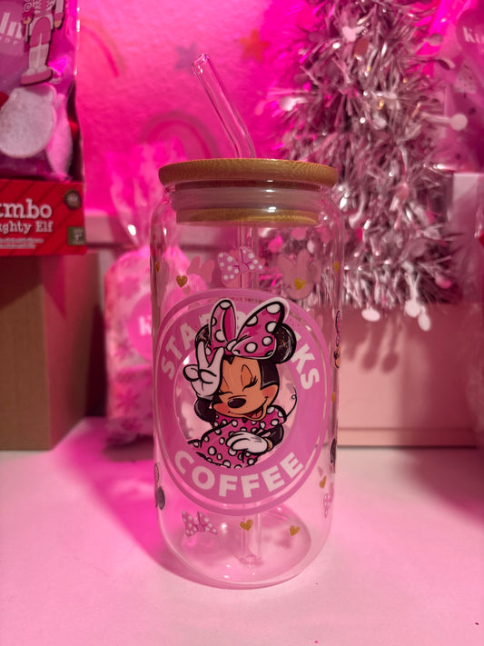 Vaso personalizado de minnie