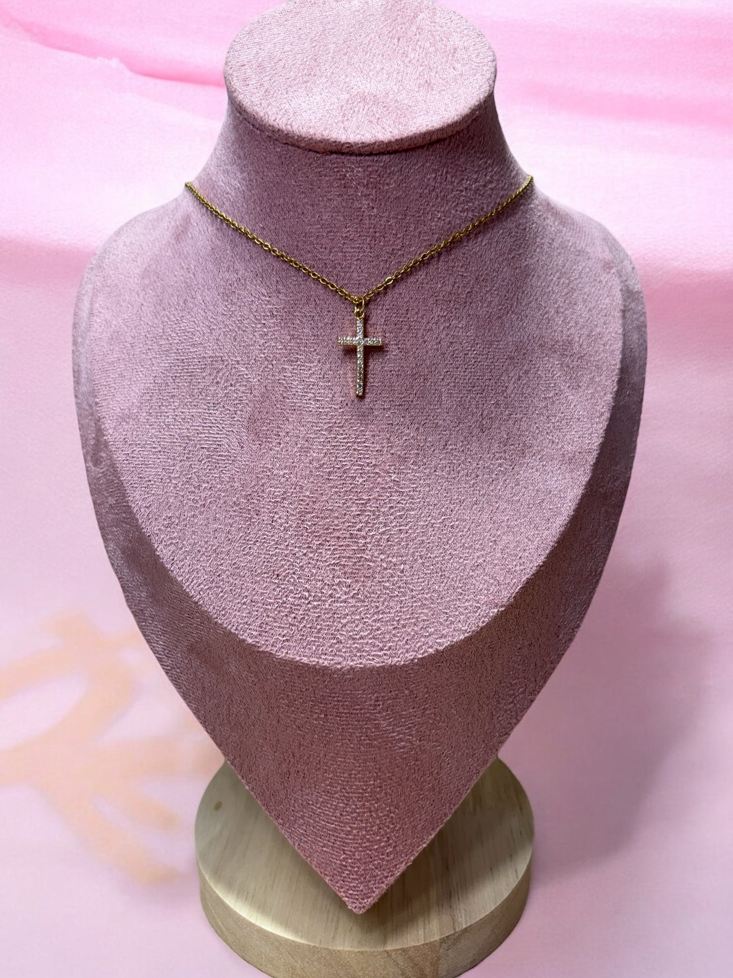 Collar cruz (acero)