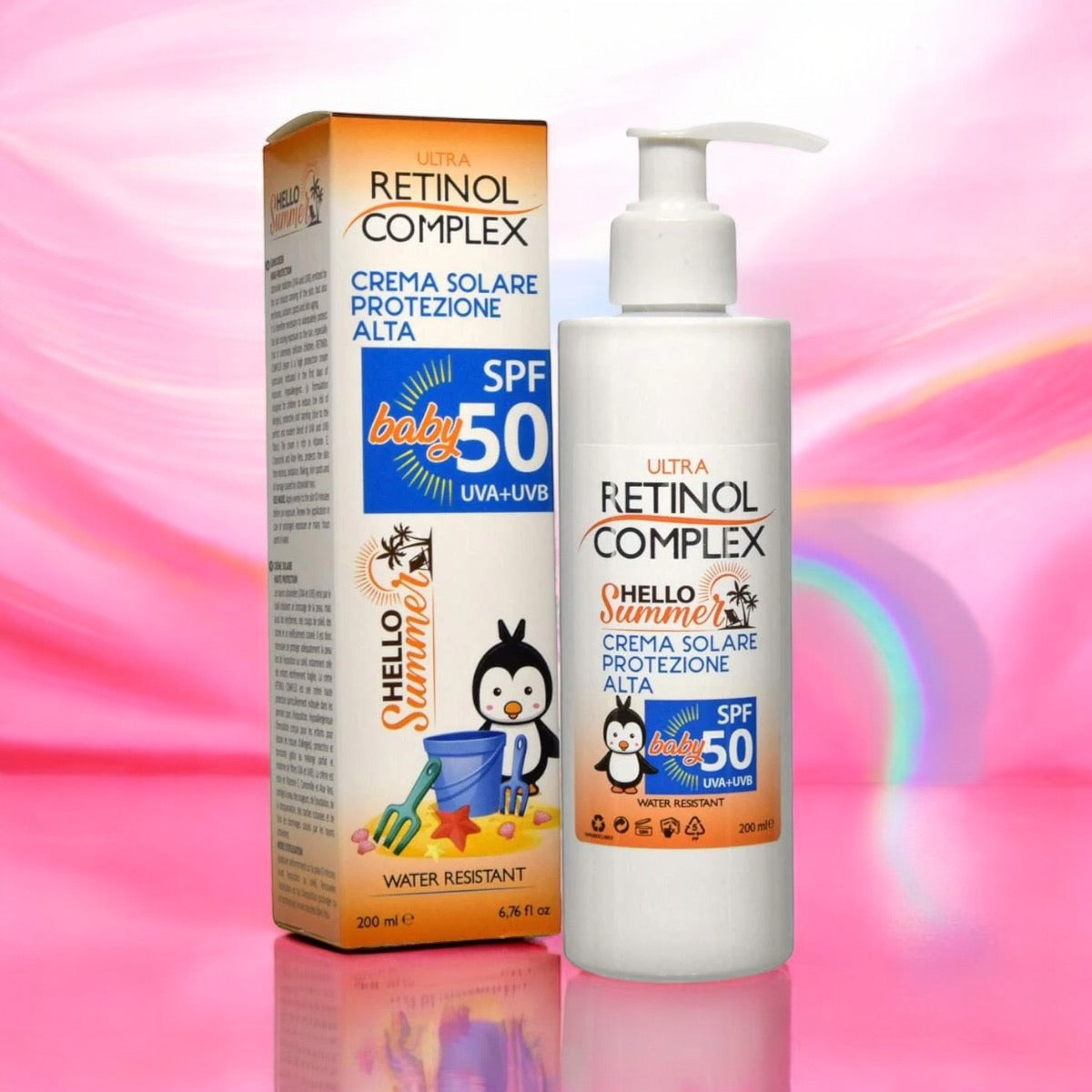 Crema solar para niños de 50