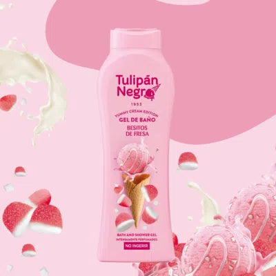 Gel de baño besitos de fresa