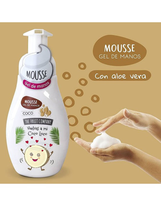 Jabón de manos mousse coco