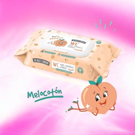 Toallitas de melocotón