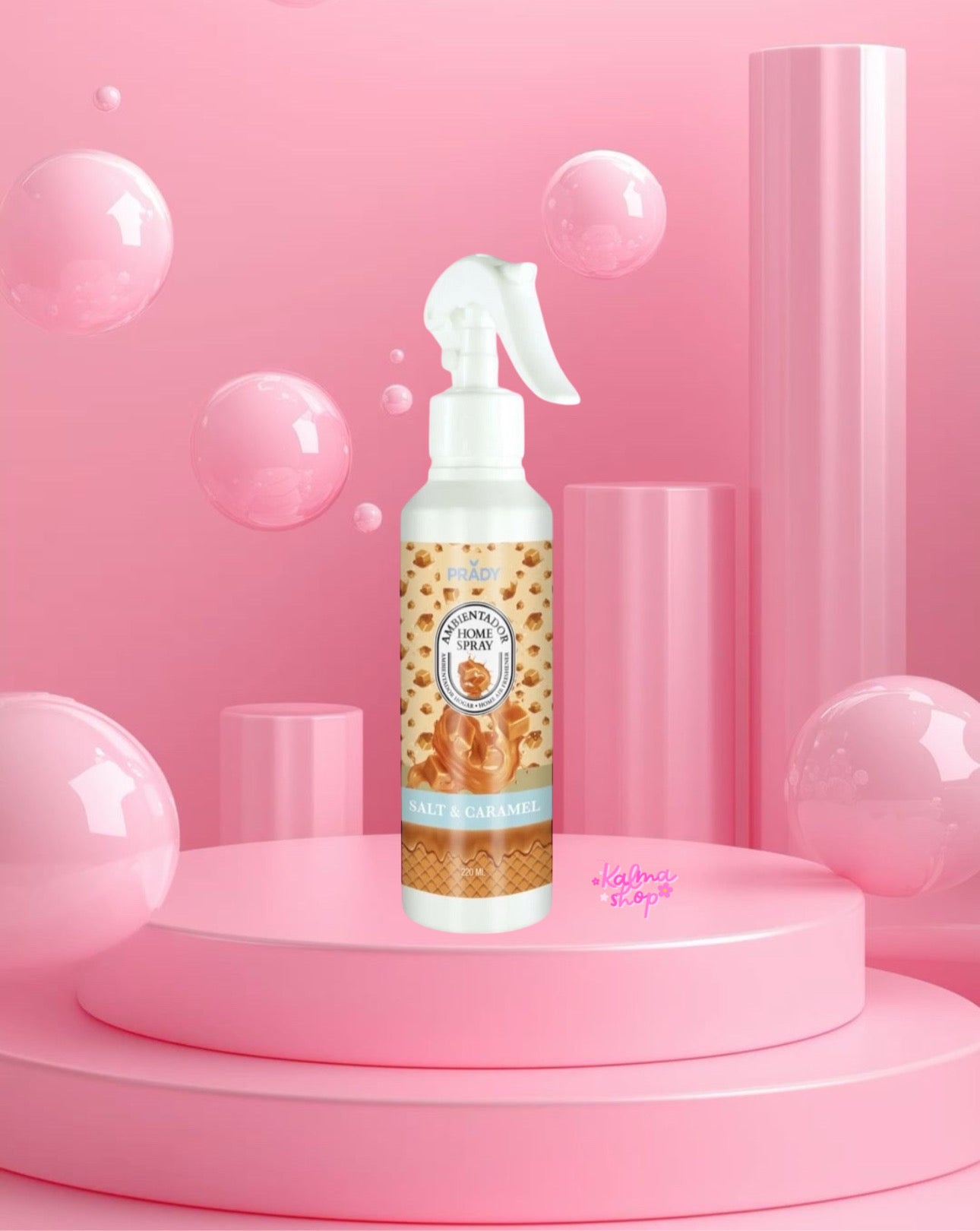 Ambientador spray salt y caramel