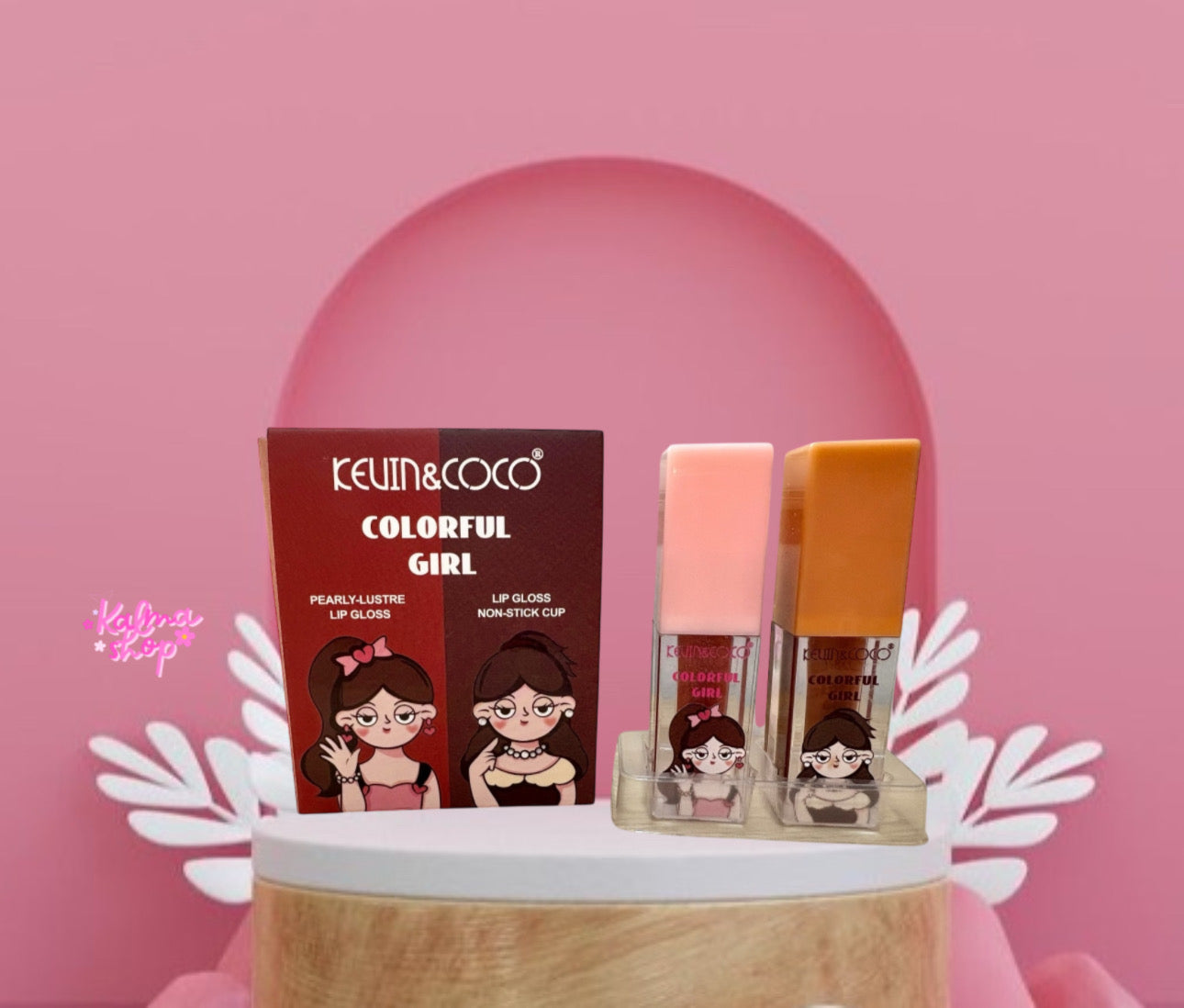 Set 2 labiales Kevin y coco