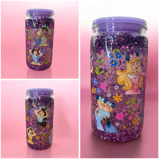 Vaso personalizado de las princesas Disney